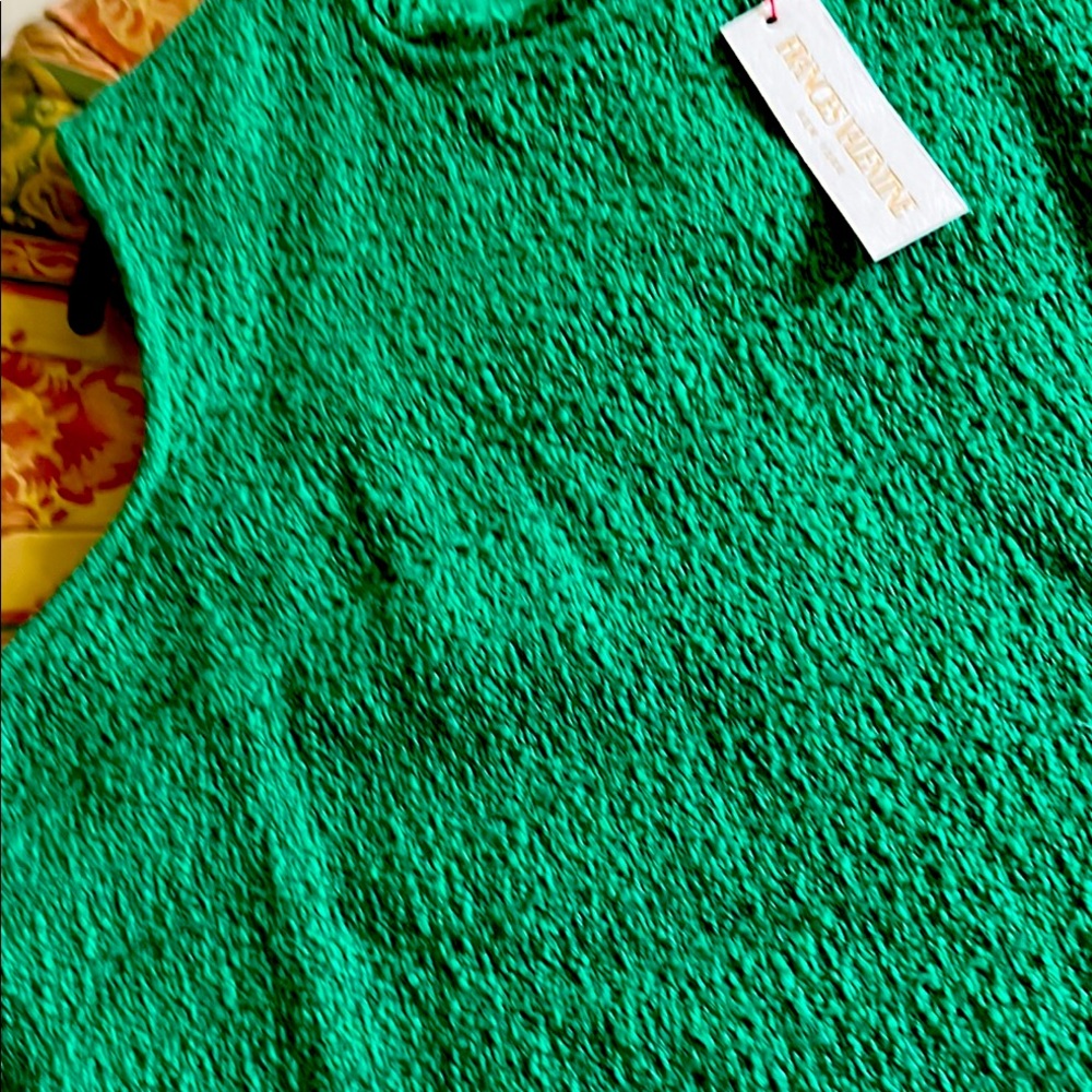 Frances Valentine Boucle top 1X